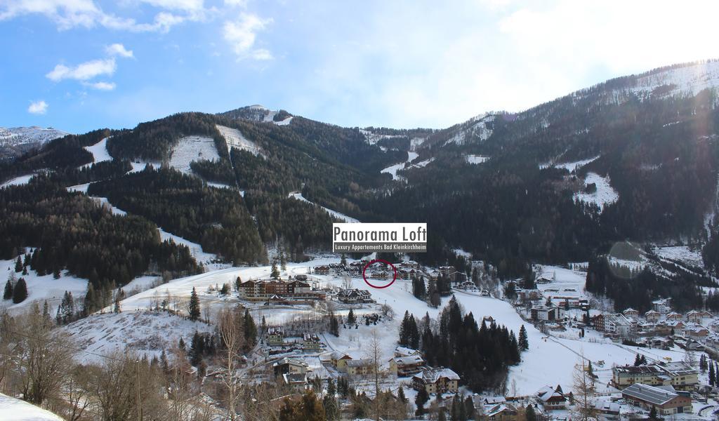 Appartement Panorama Loft Bad Kleinkirchheim Exteriör bild